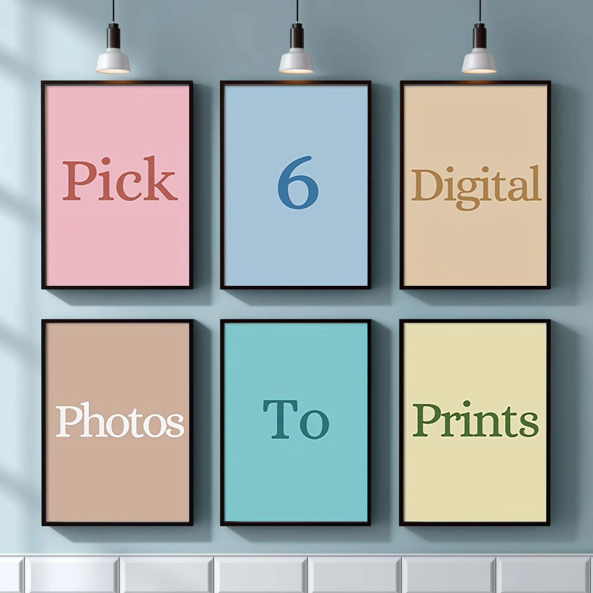 4/5/6pcs Custom Canvas Printin - đánh giá và giá Home Decor Theme