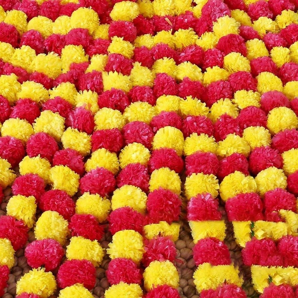 Long Strands Artificial Marigo - đánh giá và giá Home Decor Indonesia