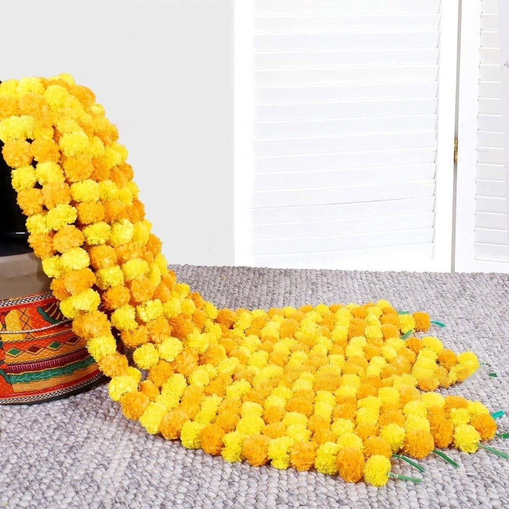 Long Strands Artificial Marigo - đánh giá và giá Home Decor Indonesia